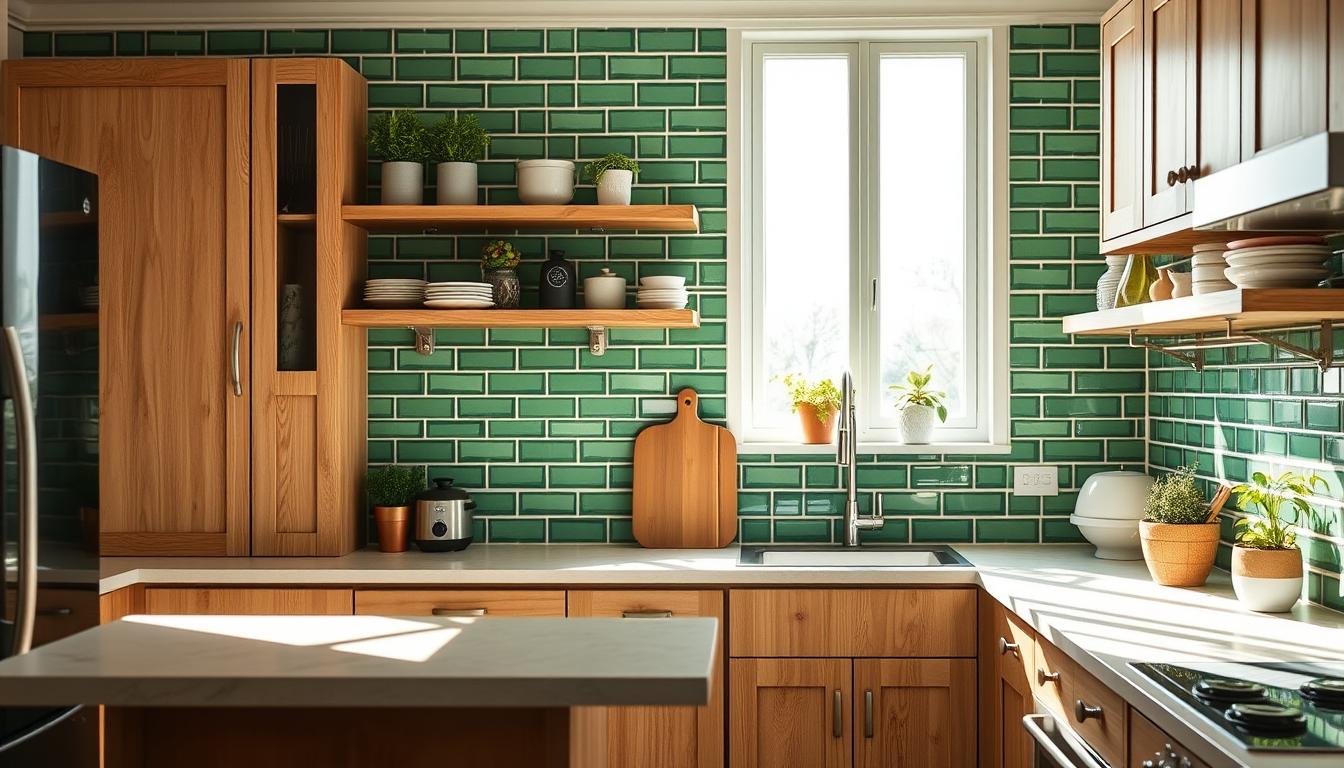 Stunning Green Kitchen Tile Ideas for Your Home